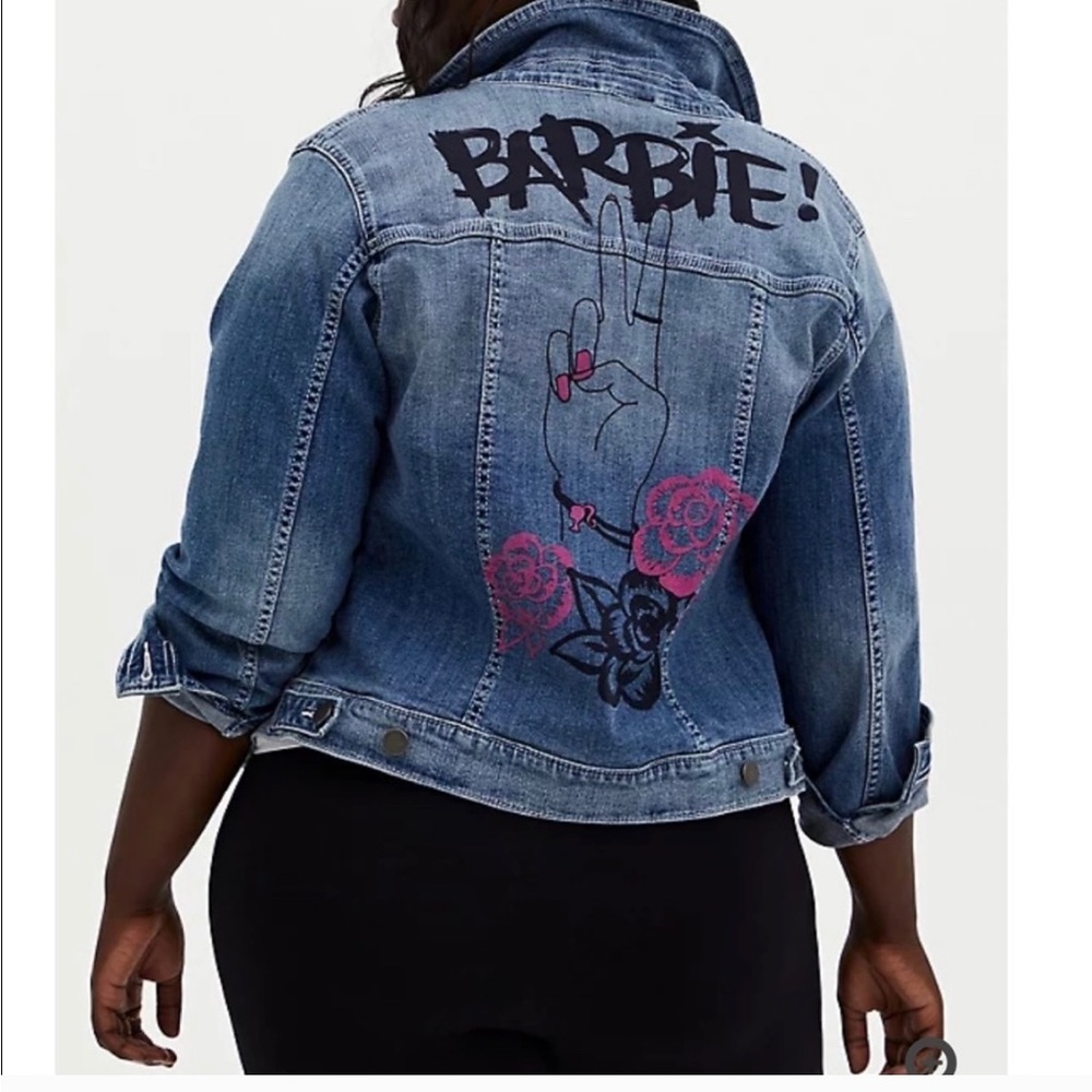 COPY - Barbie x Torrid Custom Jean Jacket
